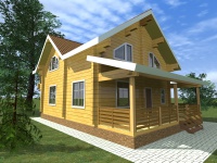 Дом из бруса 8х11 | Строительство домов в Апатиты