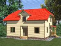 Каркасный дом 9х11 | Строительство домов в Апатиты